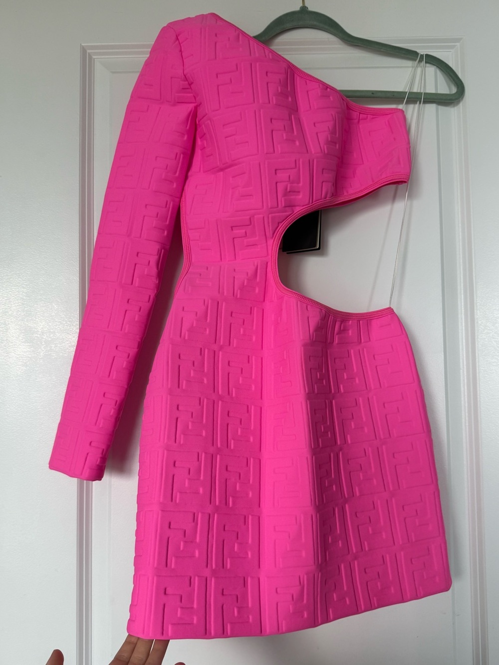 NWT Fendi x Nicki Minaj capsule collection pink dress 40 4 $2,200 - Picture 9 of 16